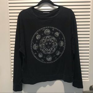 Brandy Melville Astrology Zodiac Long Sleeve Tee